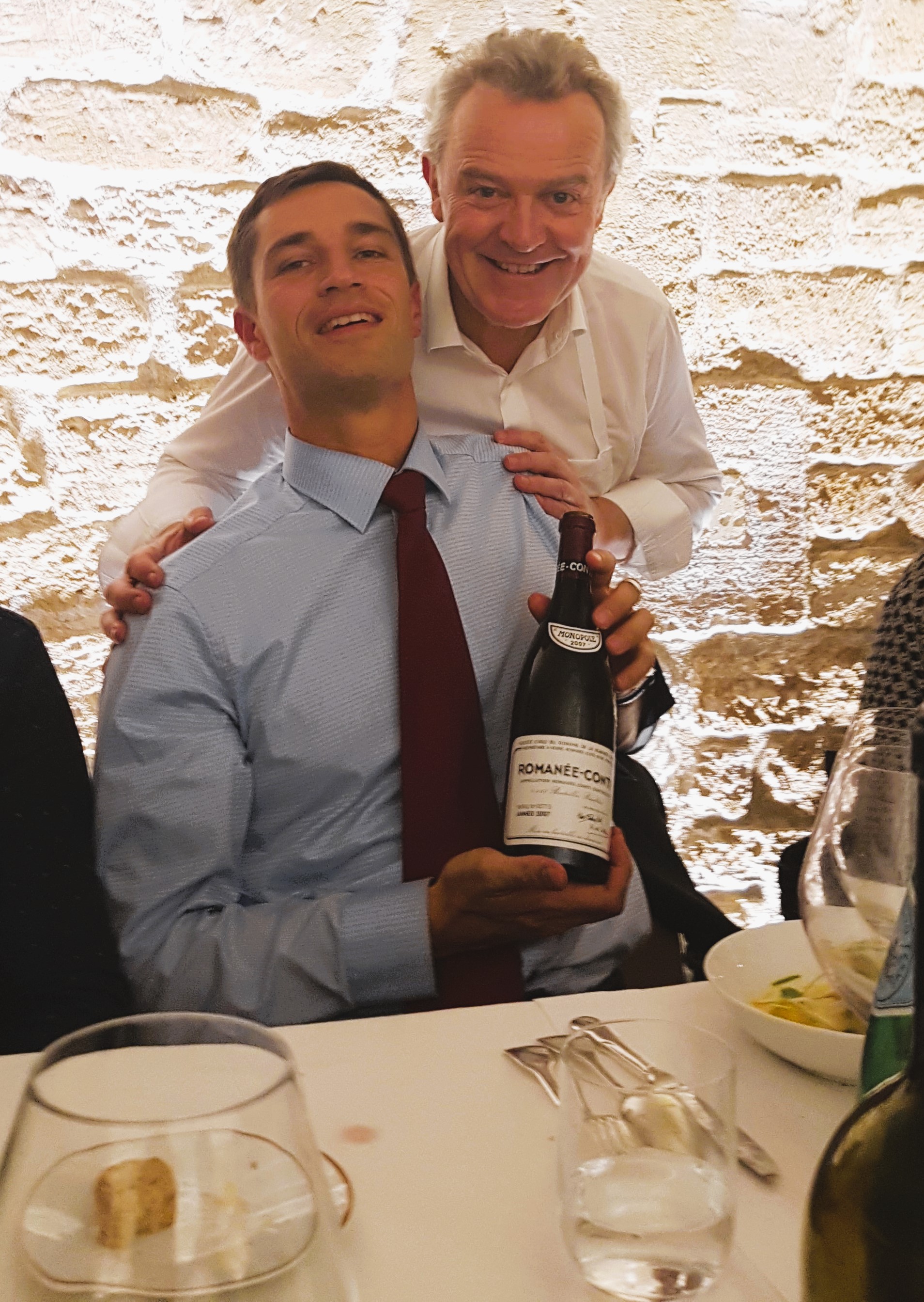 Grand moment de gastronomie et de vins rares avec Alain Passard